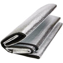 200*150cm Aluminum Foil Sleeping Mat Camping Thermal Tents Blanket Foldable M8P5