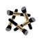 Women Flat Nose Kabuki Makeup Tool Foundation Brush Cosmetic
