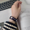 Bracelet Charm Straps Rainbow Wristband Cotton Linen Daisy Strap Bracelets