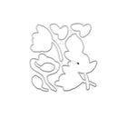 Transparent Silicone Flower Seal Embossing Tools Metal Paper Cut Card Molds