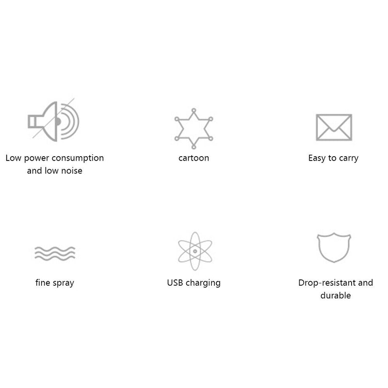 #A Portable Handheld Fan Humidification Water Cooling Fan for Summer Outdoor Tra