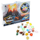 Gift Christmas Countdown Calendar Crystal Stone Advent Calendar Ore Blind Box