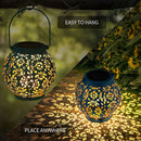 Replacement Solar Light Tops Outdoor Hanging Lantern Light Parts (2pcs)