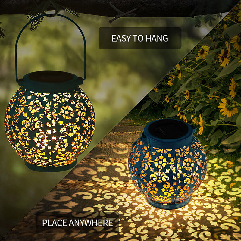 Replacement Solar Light Tops Outdoor Hanging Lantern Light Parts (2pcs)