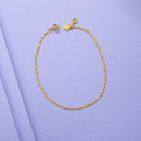 Bell Pendant Drop Chain Hollow Jewelry Necklace Thick Chain Bracelet Anklet
