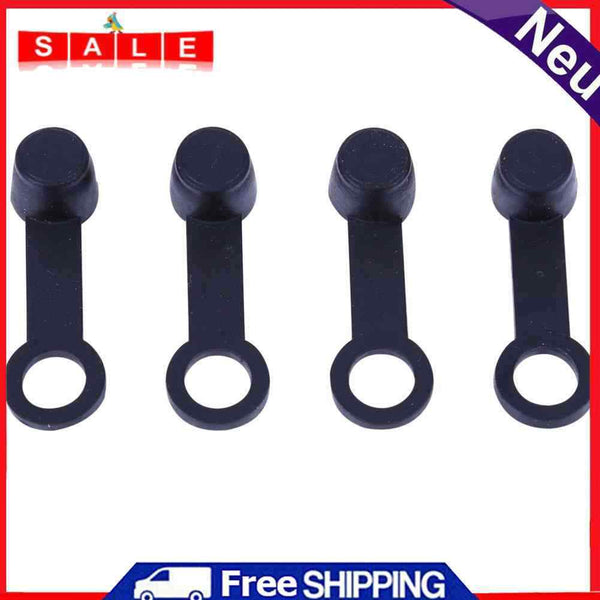 VODOOL 4pcs Universal Motorcycle Car Brake Wire Screw Dust Rubber Cover 8