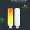 LED USB Flame Lamp Computer Power Charging Mini Portable Simulation Light K1C1