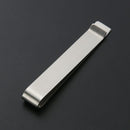 Long Metal Stainless Steel Money Clip Collar Card Clip Cash Holder Folder