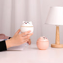 300ml Mini Air Humidifier Cute Cat Air Purifier Home Mist Maker with Night Light