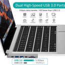 For Macbook Pro/Air Thunderbolt 3 USB C Hub Adapter 4K TV Monitor CHOETECH