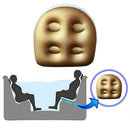 2pcs Inflatable Cushion Tub Anti-Hemorrhoids Inflatable Seat Pad (Golden)