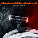 ENLEE bicycle helmet light USB MTB folding bike waterproof front taillights