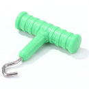 3pcs Fishing Knot Puller Hook Carp Rig Making Tool Fishing Tackle (Green)