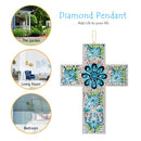 DIY Diamond Painting Cross Pendant Acrylic Hanging Wall Home Decor (ZT102) Newly