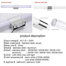 Bathroom Sconce Light Modern LED Makeup Vanity Mirror Lamp Decor (White) Newly