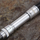 2Mini Portable Pocket Fish Pen Aluminum Alloy Fishing Rod Pole Reel Combos Newly