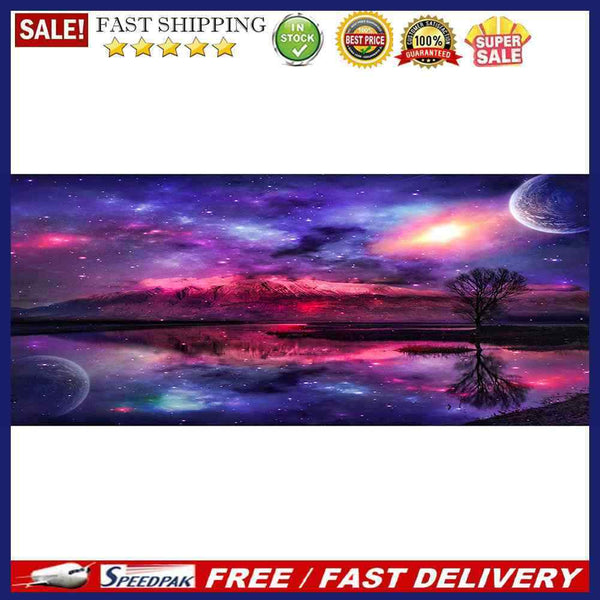 Full Round Drill Diamond Painting Scenery Art Rhinestone Drawing Picture De