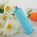 Air Bangs Curls Clip Twist Rollers Curling Device Salon Tool (Light Blue) Newly