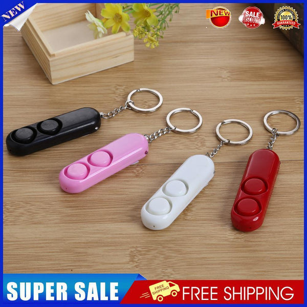 Anti-rape Device Alarm Loud Alert Attack Panic Keychain Safety Personal Sec
