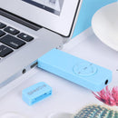 MP3 Player Strip Lossless Sound Support 64GB TF Card Media Players (Blue) Newly