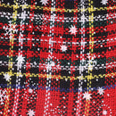 Christmas Buffalo Plaid Drawstring Bag DIY Mini Storage Bag for Wedding Favor