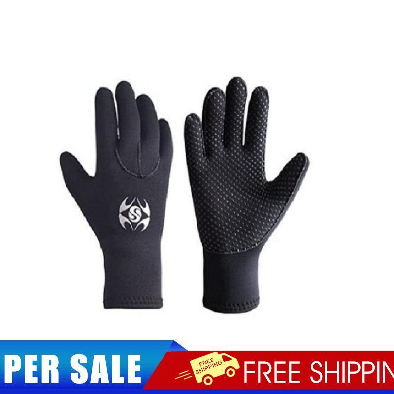 PAWHIT W Gloves 3mm Neoprene Gloves Thermal Anti-slip Diving Gloves f