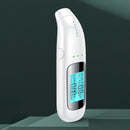 Automatic Alcohol Tester Non-contact LCD Professional Breath Tester (White)