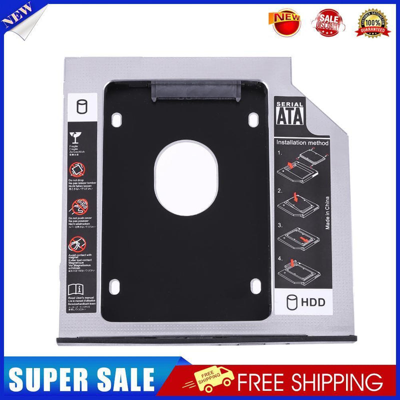 SATA to SATA 9mm SSD Case Hard Disk Drive Enclosure CD-ROM Disk Drive Bay
