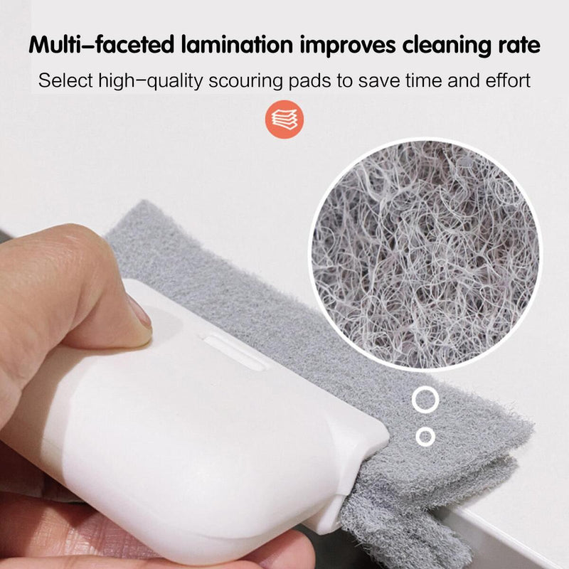 Window Groove Cleaning Brush Magic Window Track Cleaning Tools.
