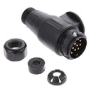 13 PIN TRAILER CARAVAN PLUG AND SOCKET towing electric connectors