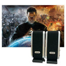 1 Pair PC Computer Laptop Speakers USB Powered Desktop Set Speaker X7S5