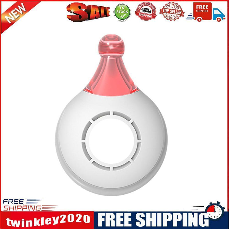 Insect Repellent Ultrasonic Pest Flea Tick Lice Repeller Pet Supply (White)