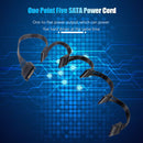 SATA 1to 5 SATA Hard Drive Power Supply Splitter Cable Cord 15 Pin SATA Power