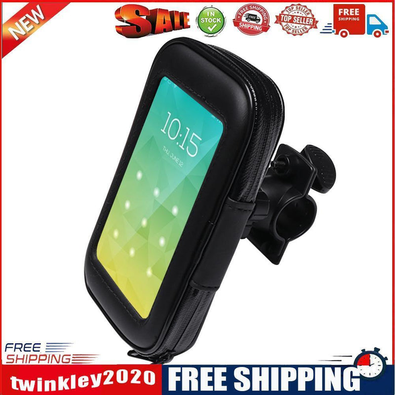 Waterproof MTB Mountain Bike Bag Handlebar Touch Screen Phone Holder Bags