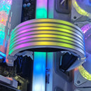 COOLMOON AOSOR LED Light Strip Bendable Flexible LED Light for 24PIN Motherboard