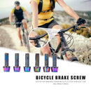 6pcs Mi Xim M6 18mm Bicycle Stem Bolt Screws for Disc Brake V Brake (Color)