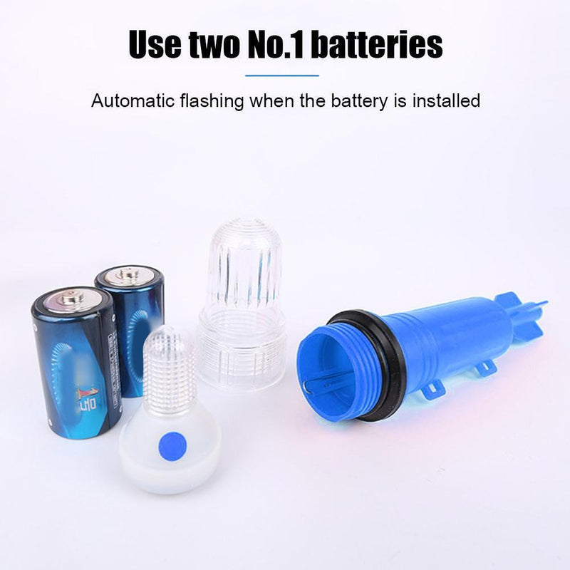 Fishing LED Float Marine Net Signal Light Waterproof Warning Lamp (White)