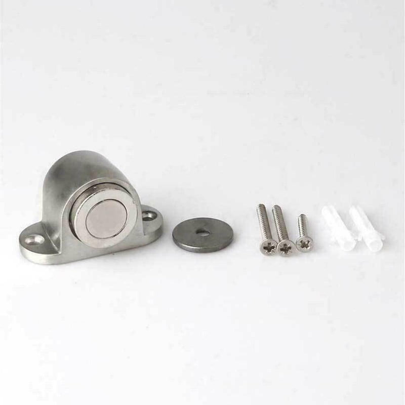Zinc Alloy Magnetic Door Holder Stopper Doorstop Wall Safety D6K9 Mounted R1U6