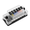 Indicator Light Plastic Cover Car Accessory Blade Fuse Holder Block Fuse Box