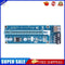 USB 3.0 PCI-E Express 1x to16x Extender Riser Card Adapter SATA 4PIN Power