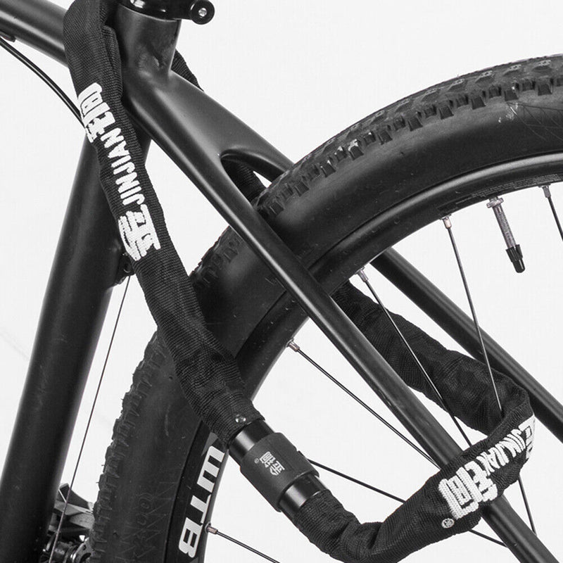 #A Security Anti-theft Lock with 2 Key Portable Motorcycle Cycling Bike Chain Lo