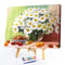 DIY Digital Painting By Numbers Flower Canvas Picture Wall Art Decoration Gift