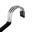 Non-Slip Ties Hanging Hook Scarf Ring Hangers Belt Rack Metal Belt Hanger