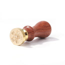 Wax Seal Stamp with Handle Lacquered Print Embossed Seal Invitation Decorat
