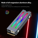 FinalCool M2 SSD Heat Sink NVMe 2280 Solid State Hard Disk Aura Sync ARGB Cooler
