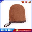 Body Self Tan Lotion Applicator Glove Body Care Sponge Flocked Glove (Brown