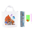 5D Diamond Painting Handbag DIY Canvas Eco-friendly Foldable Organizer Tote K