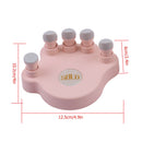 1 Pair Piano Finger Trainers Hand Strength Exerciser for Beginner (Pink) Newly