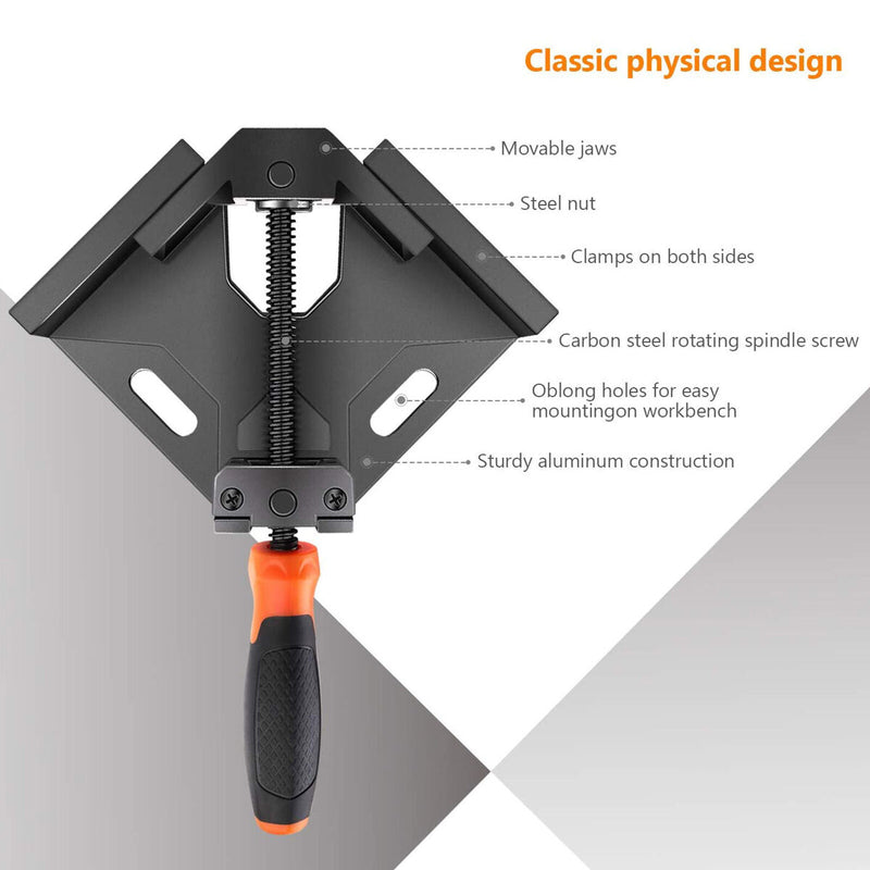 Corner Clamps Adjustable Corner Clip Fixer with Quick Spring for Carpenter Tools
