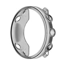 For Polar Vantage M/M2 Watch Case Half-Clad Cover Shell (Transparent Black)
